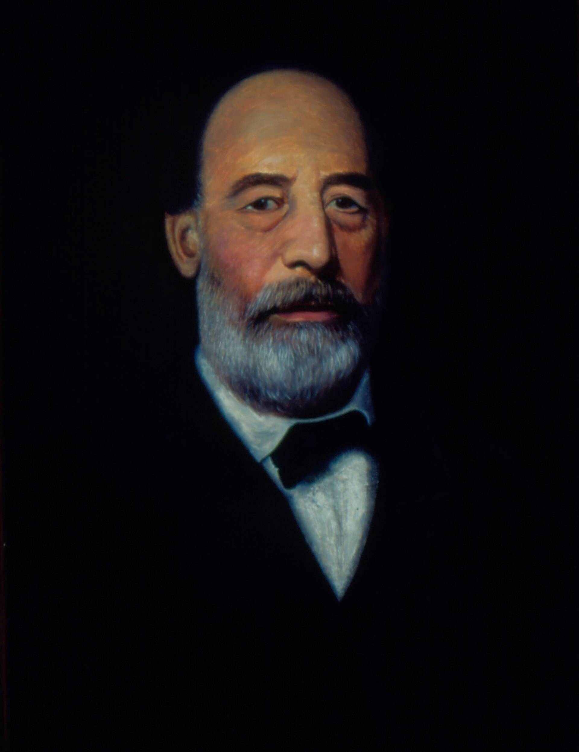 Imagem de referência de Retrato do Comendador Luis Antonio de Souza Barros, descrito nos dados abertos como pintura da coleção do Museu Paulista