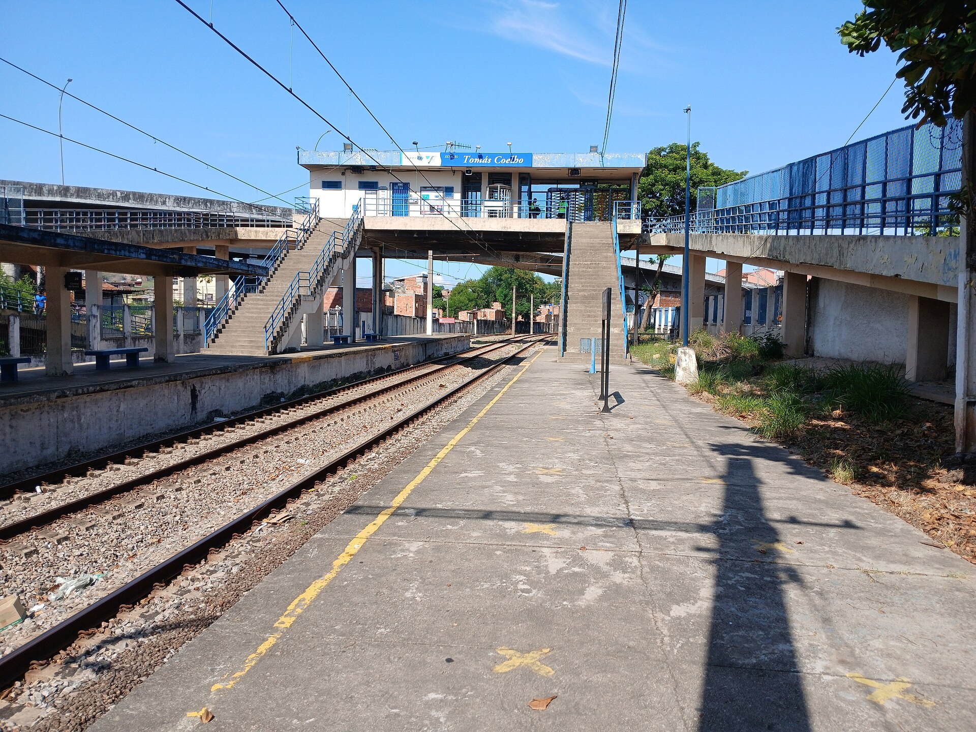 Imagem de referência de Estação Tomás Coelho, descrito nos dados abertos como estação da SuperVia, Rio de Janeiro, Brasil