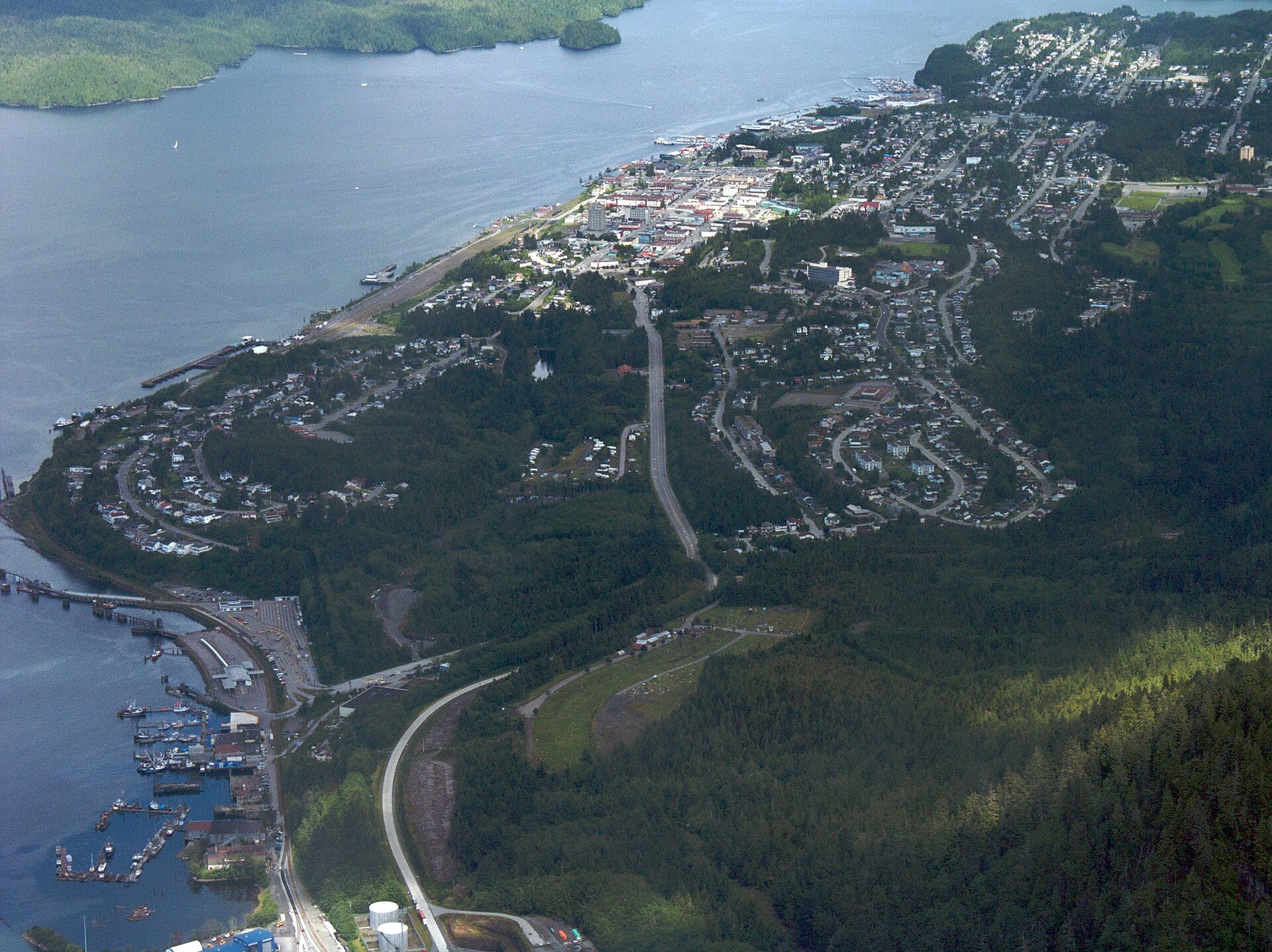 Imagem de referência relacionada a Prince Rupert, item descrito como cidade da província canadense de Colúmbia Britânica