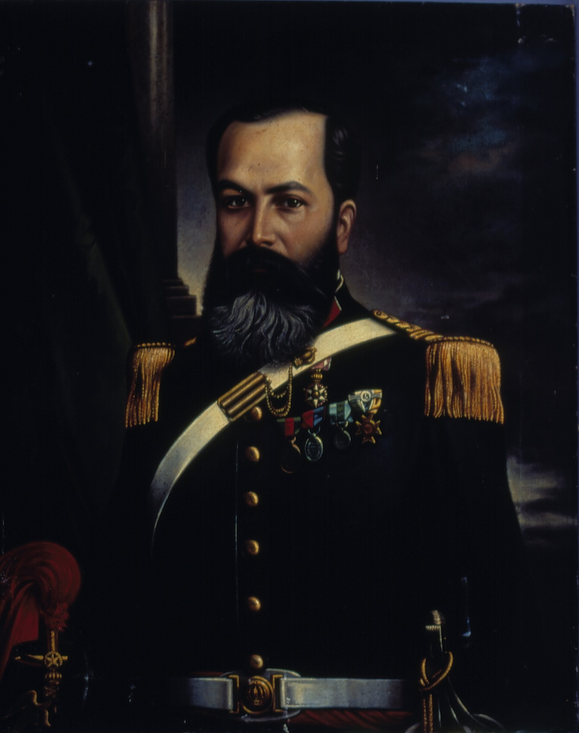 Imagem de referência de Retrato de Francisco de Canto e Mello, descrito nos dados abertos como pintura de Ferdinand Piereck