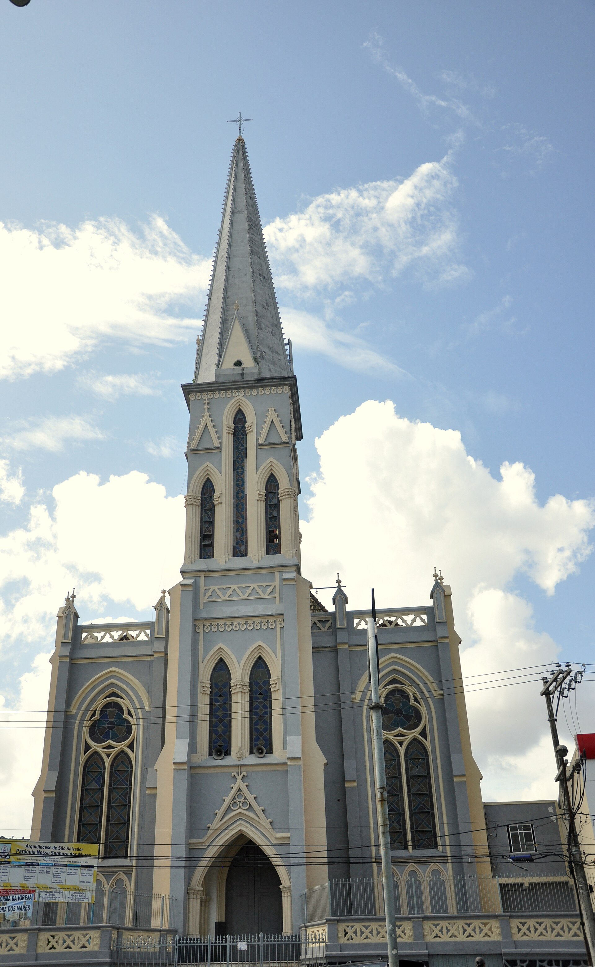 Imagem de referência de Igreja Nossa Senhora dos Mares, descrito nos dados abertos como igreja em Salvador, Bahia