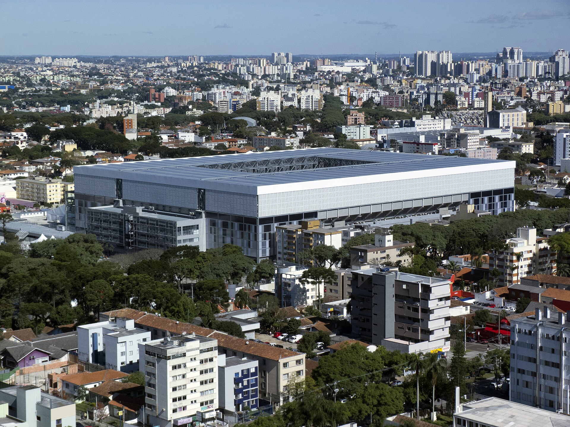 Imagem de referência de Estádio Mário Celso Petraglia, descrito nos dados abertos como estádio de futebol sediado em Curitiba, Paraná