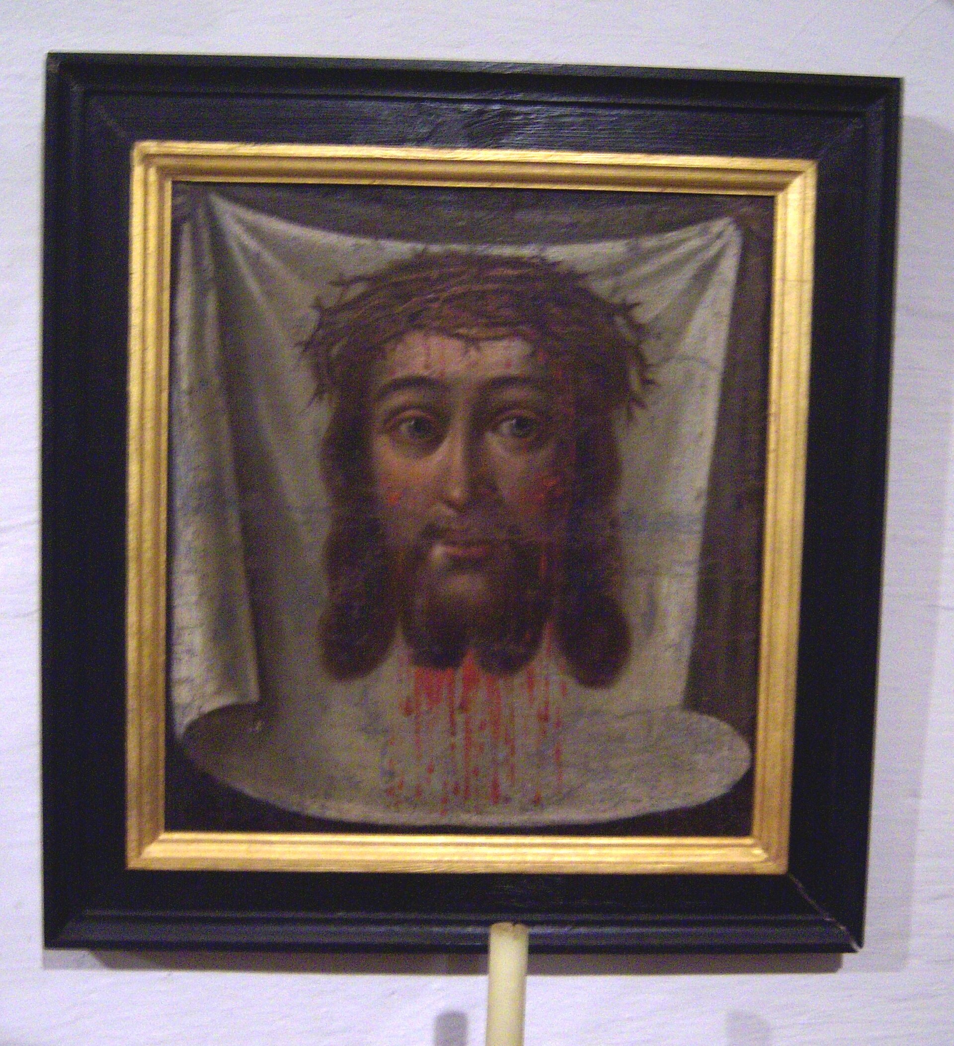 Imagem de referência de Chusta Weroniki, descrito nos dados abertos como pintura de El Greco