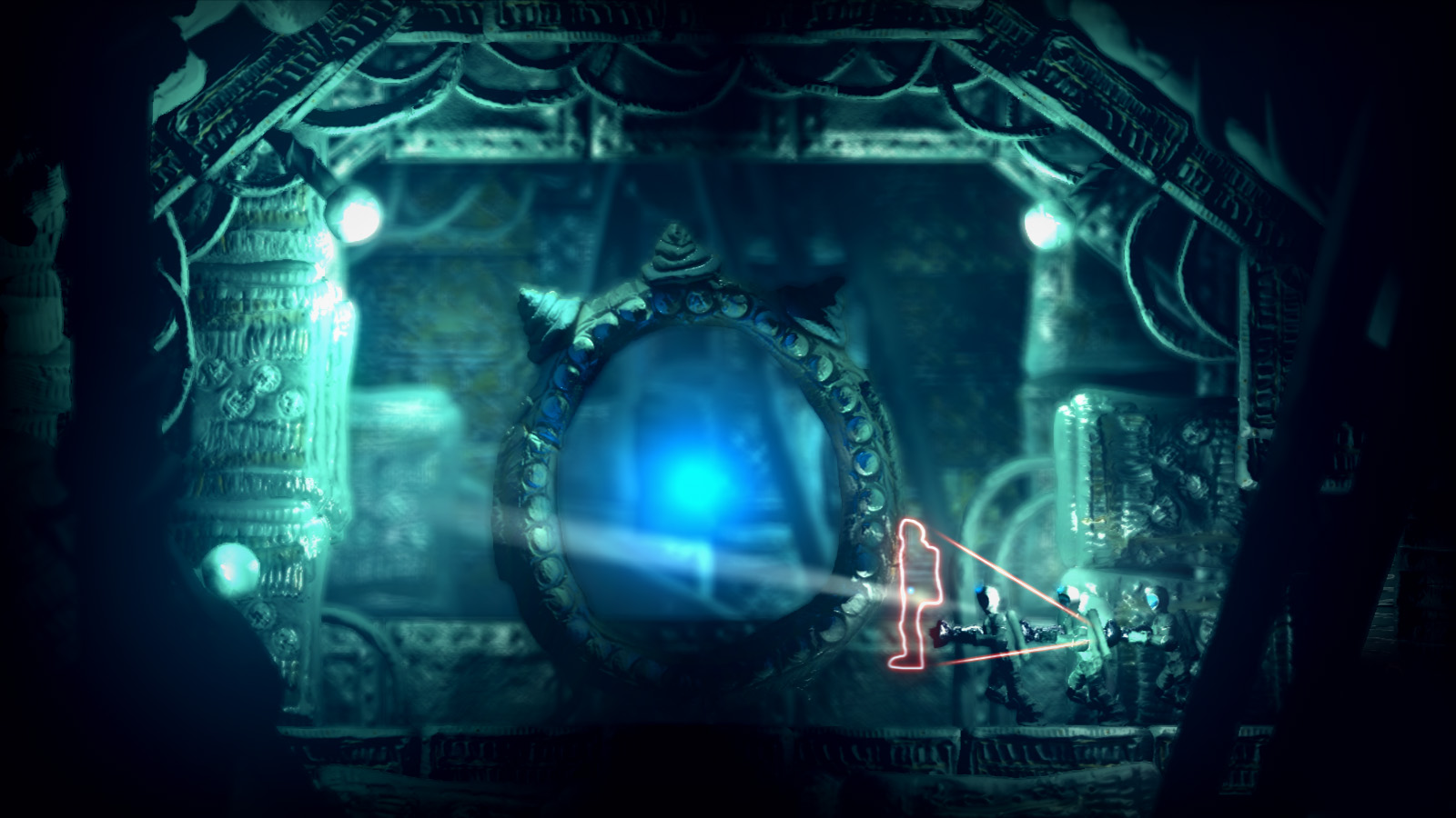 Imagem de referência relacionada a The Swapper, item descrito como videojogo de 2013