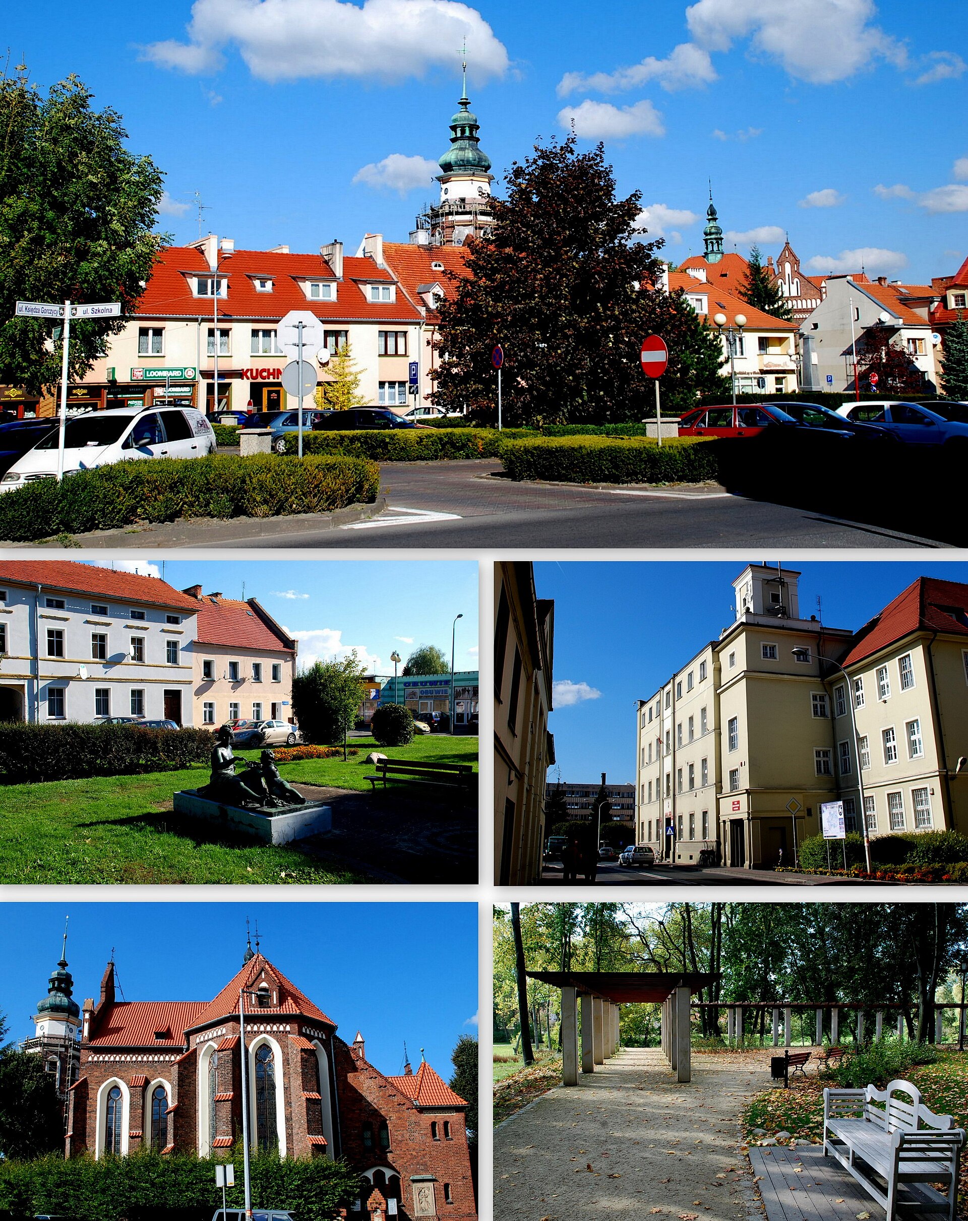 Imagem de referência relacionada a Syców, item descrito como cidade na atual Polônia