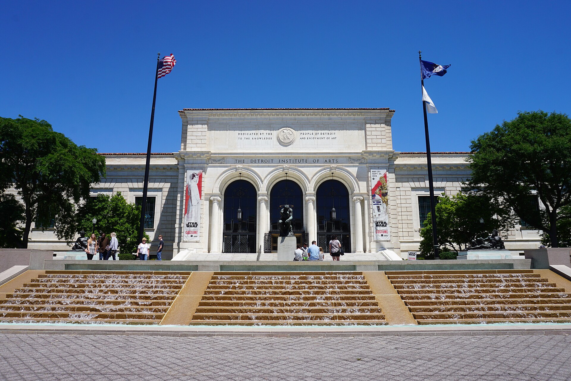 Imagem de referência de Detroit Institute of Arts, descrito nos dados abertos como museu de arte em Detroit