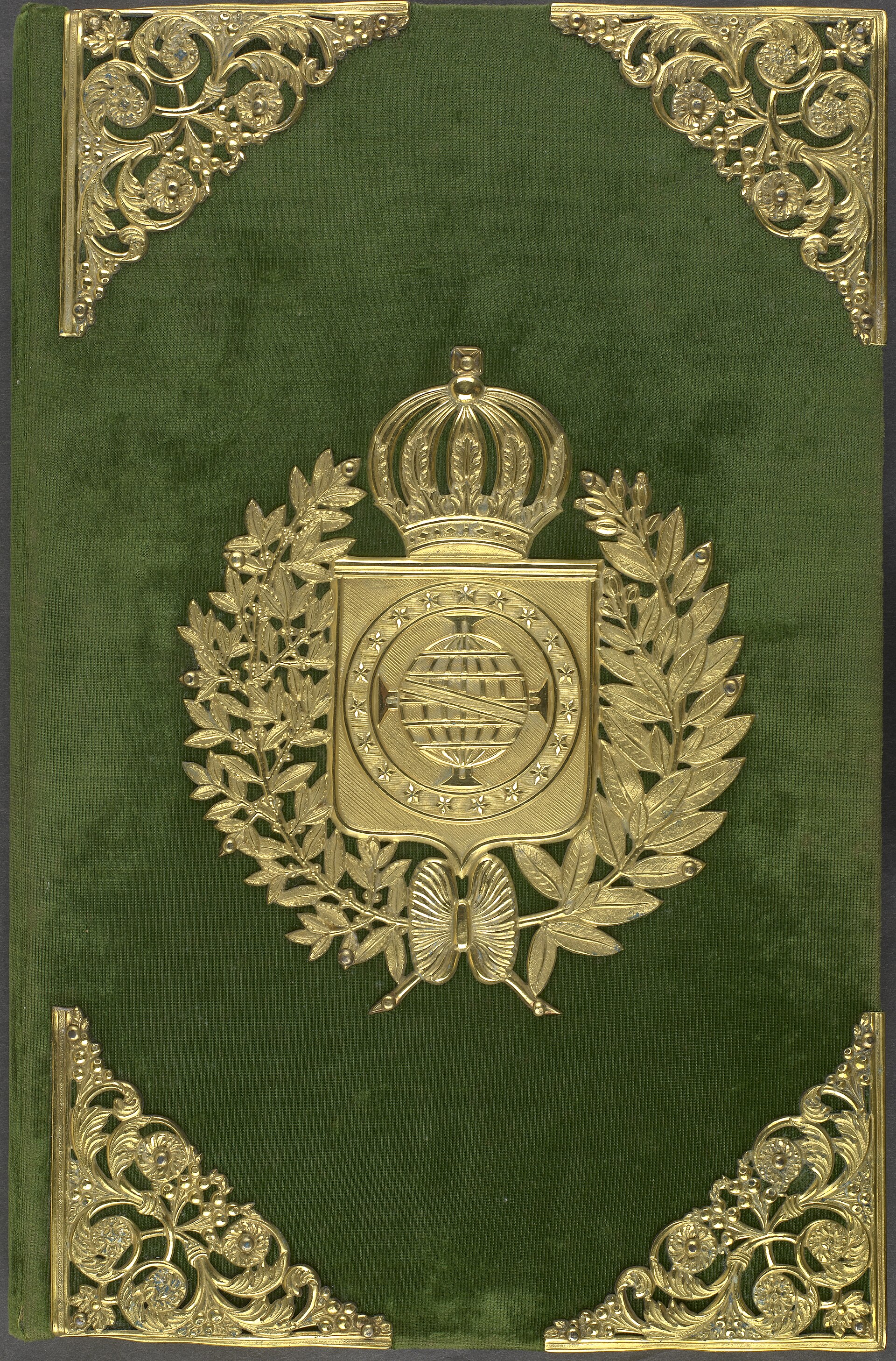 Imagem de referência de Constituição brasileira de 1824, descrito nos dados abertos como primeira constituição do Brasil