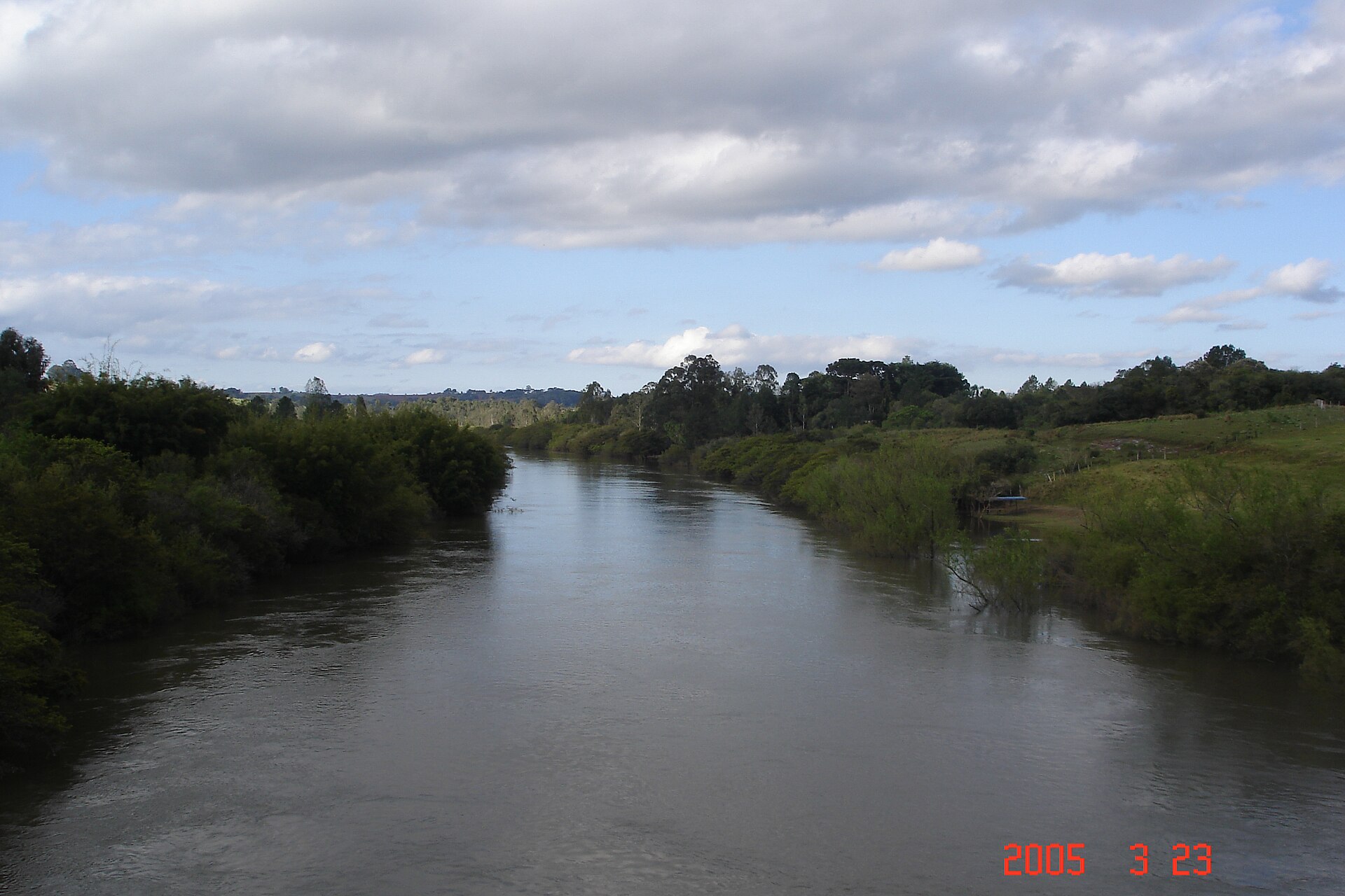 Imagem de referência relacionada a Rio Tibaji, item descrito como rio paranaense, afluente do rio Paranapanema