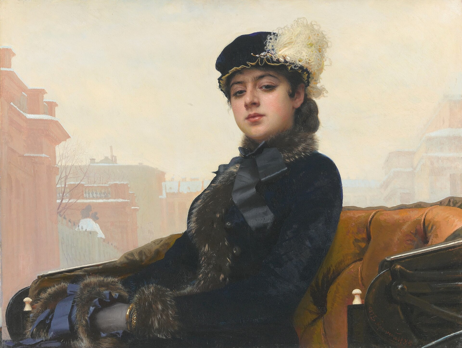 Imagem de referência de Retrato de uma mulher desconhecida, descrito nos dados abertos como pintura de Ferdinand Bol