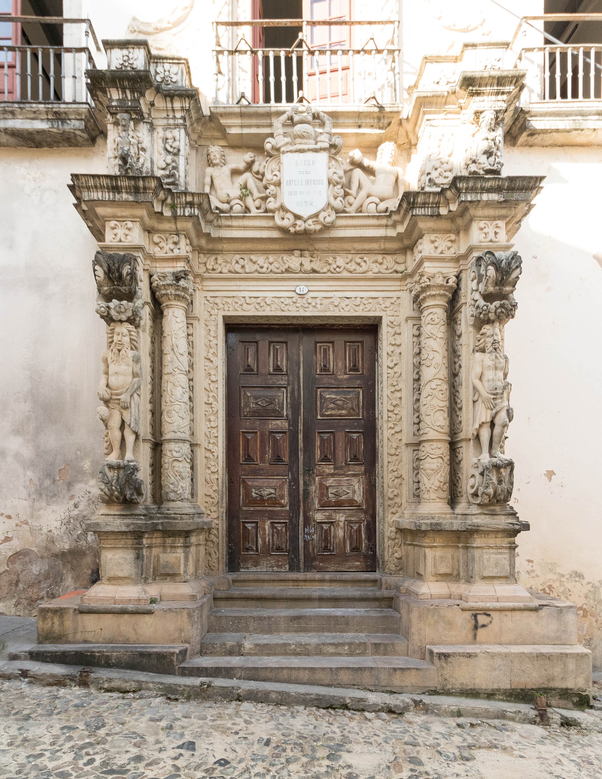 Imagem de referência de Solar Saldanha, descrito nos dados abertos como bem tombado pelo Instituto do Patrimônio Artístico e Cultural da Bahia na cidade de Salvador
