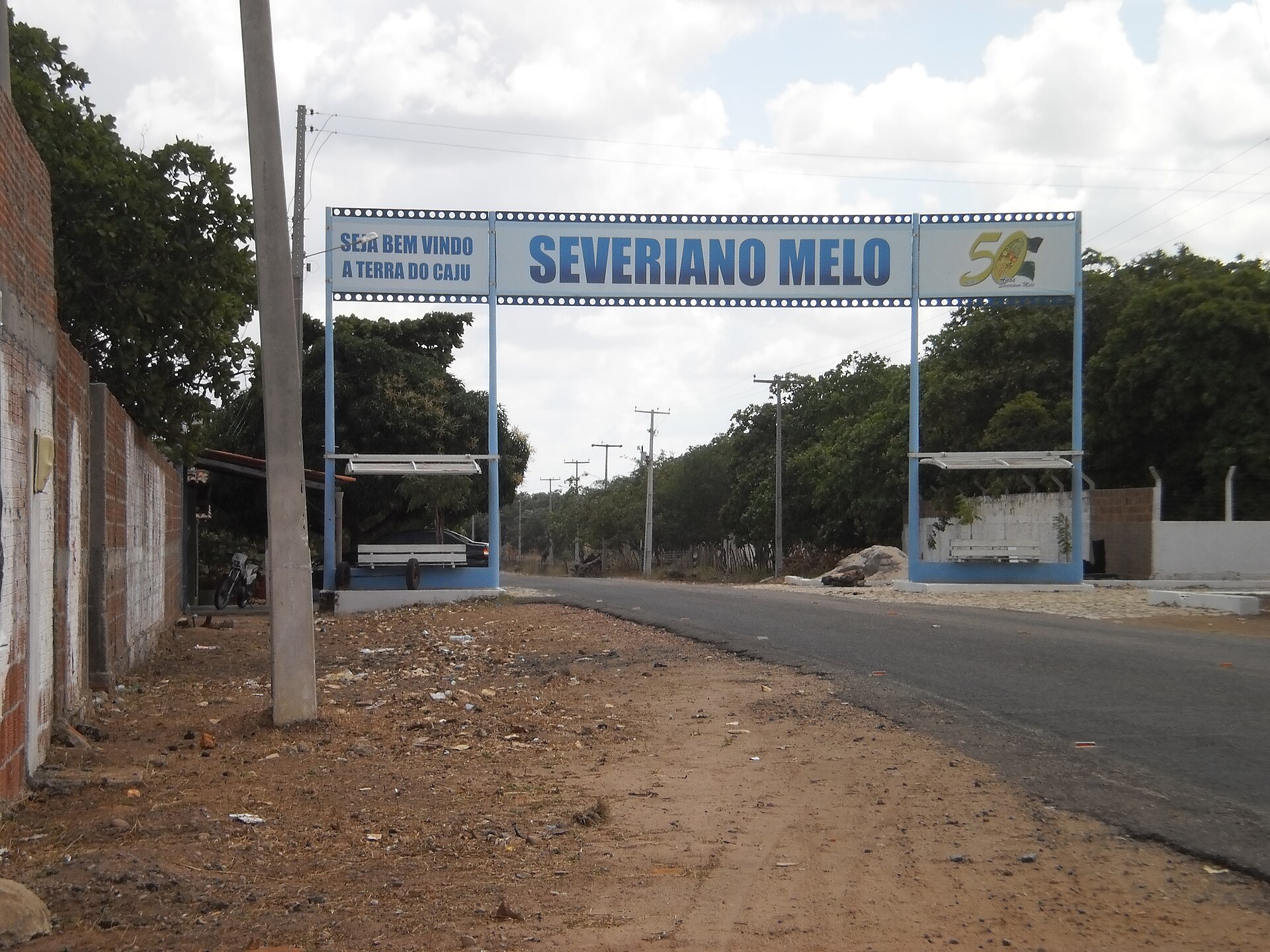 Imagem de referência de Severiano Melo, descrito nos dados abertos como município brasileiro do estado do Rio Grande do Norte