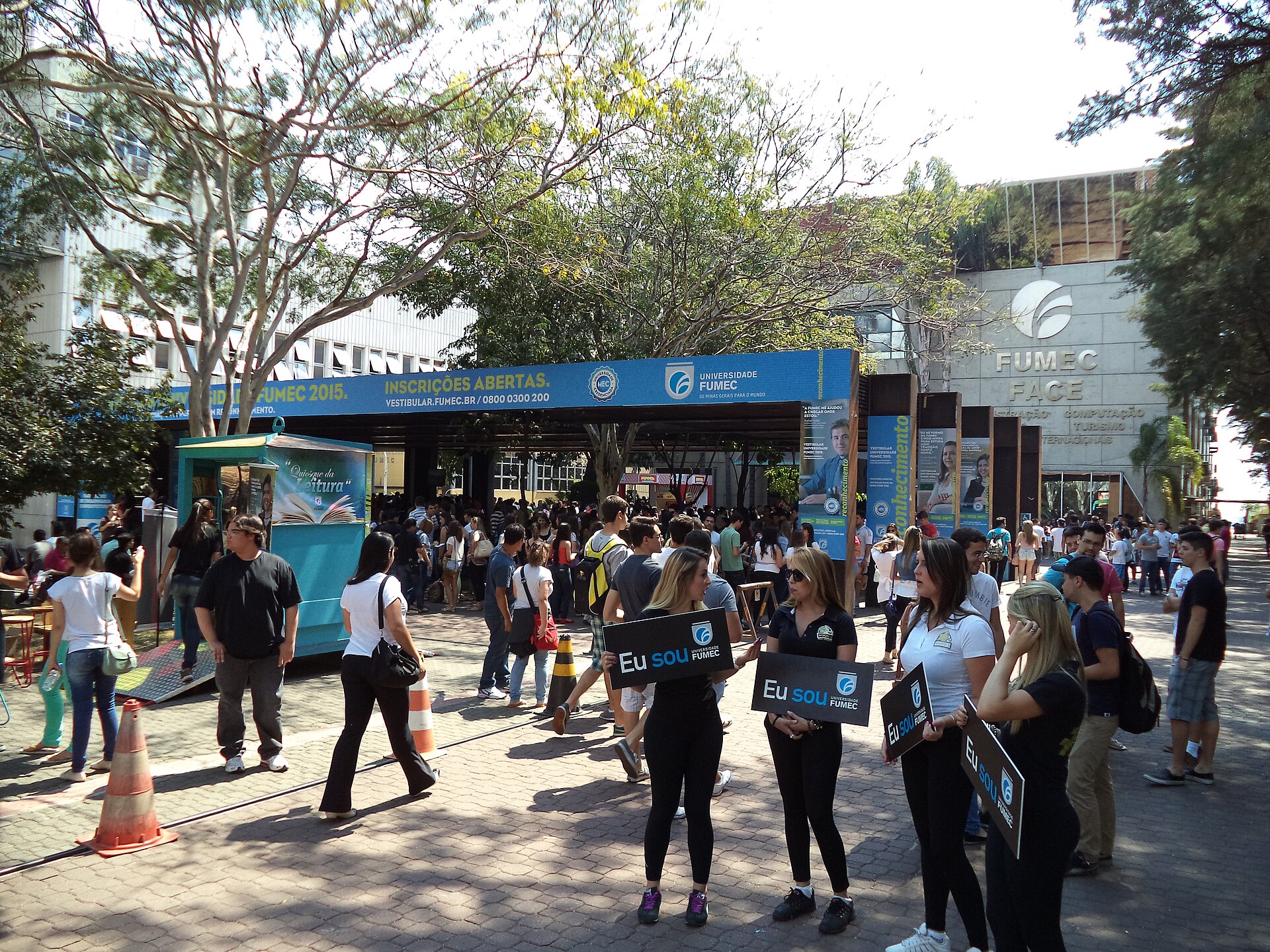 Imagem de referência relacionada a Universidade Fumec, item descrito como universidade privada sem fins lucrativos em Belo Horizonte, Minas Gerais