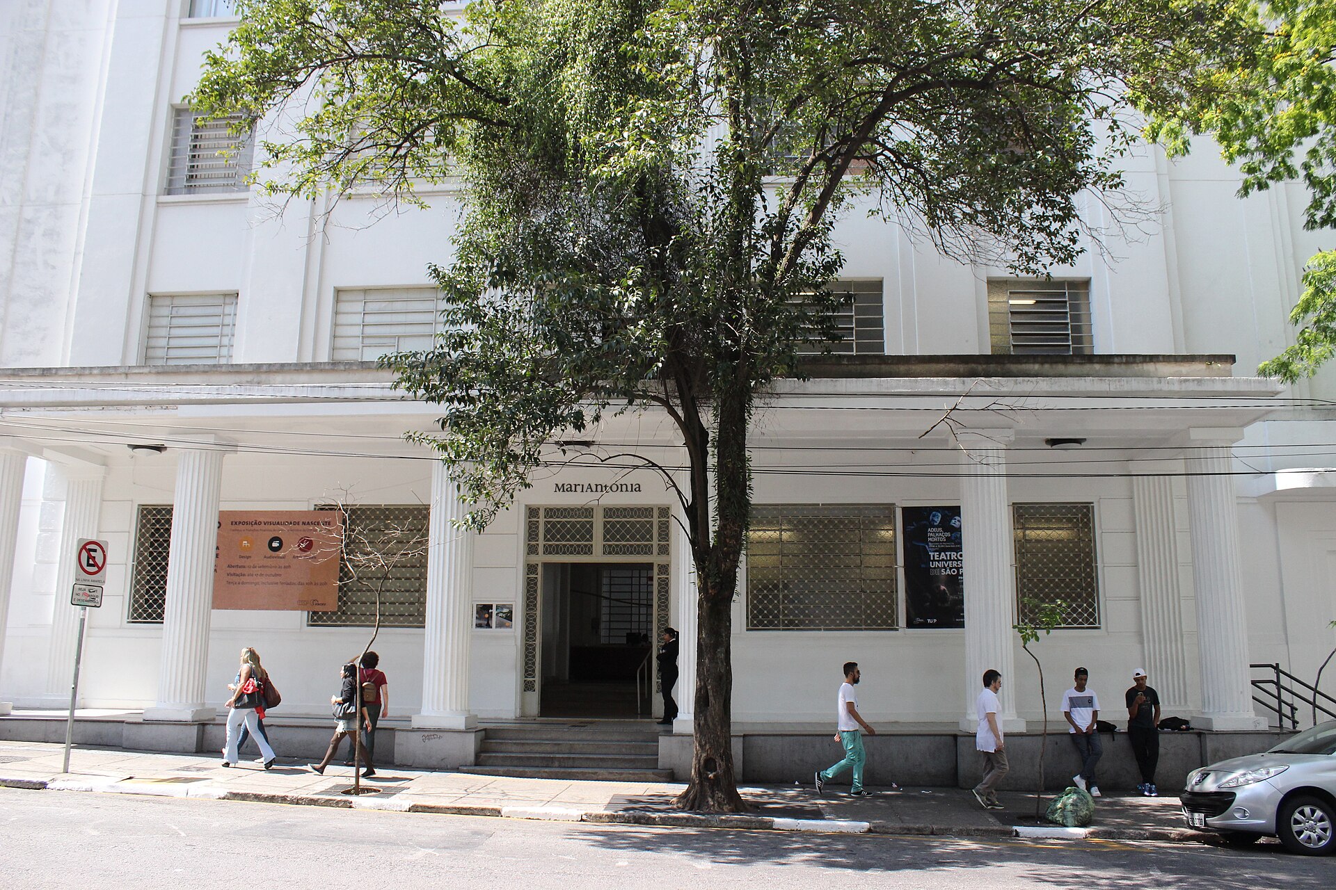 Imagem de referência relacionada a Centro Universitário Maria Antônia da Universidade de São Paulo, item descrito como edifício em São Paulo, Brasil