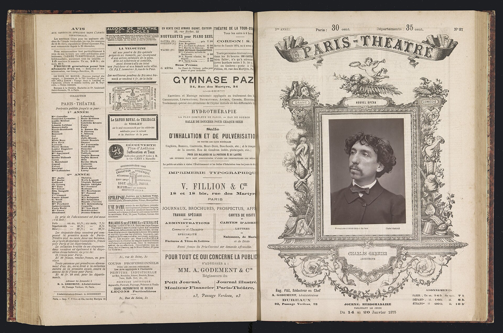 Imagem de referência relacionada a Étienne Garnier-Pagès, item descrito como político francês