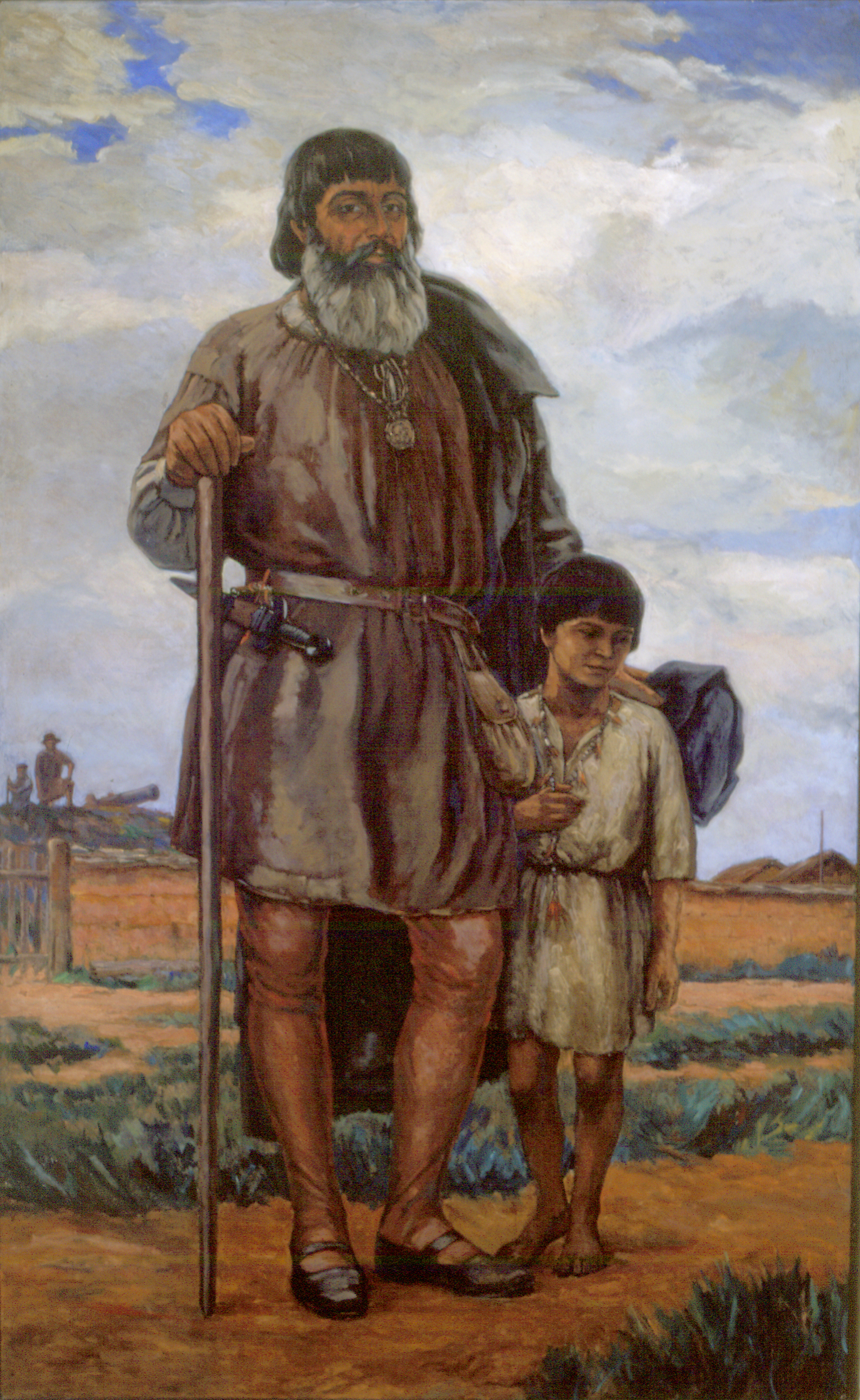 Imagem de referência de João Ramalho e Filho, descrito nos dados abertos como pintura de José Wasth Rodrigues