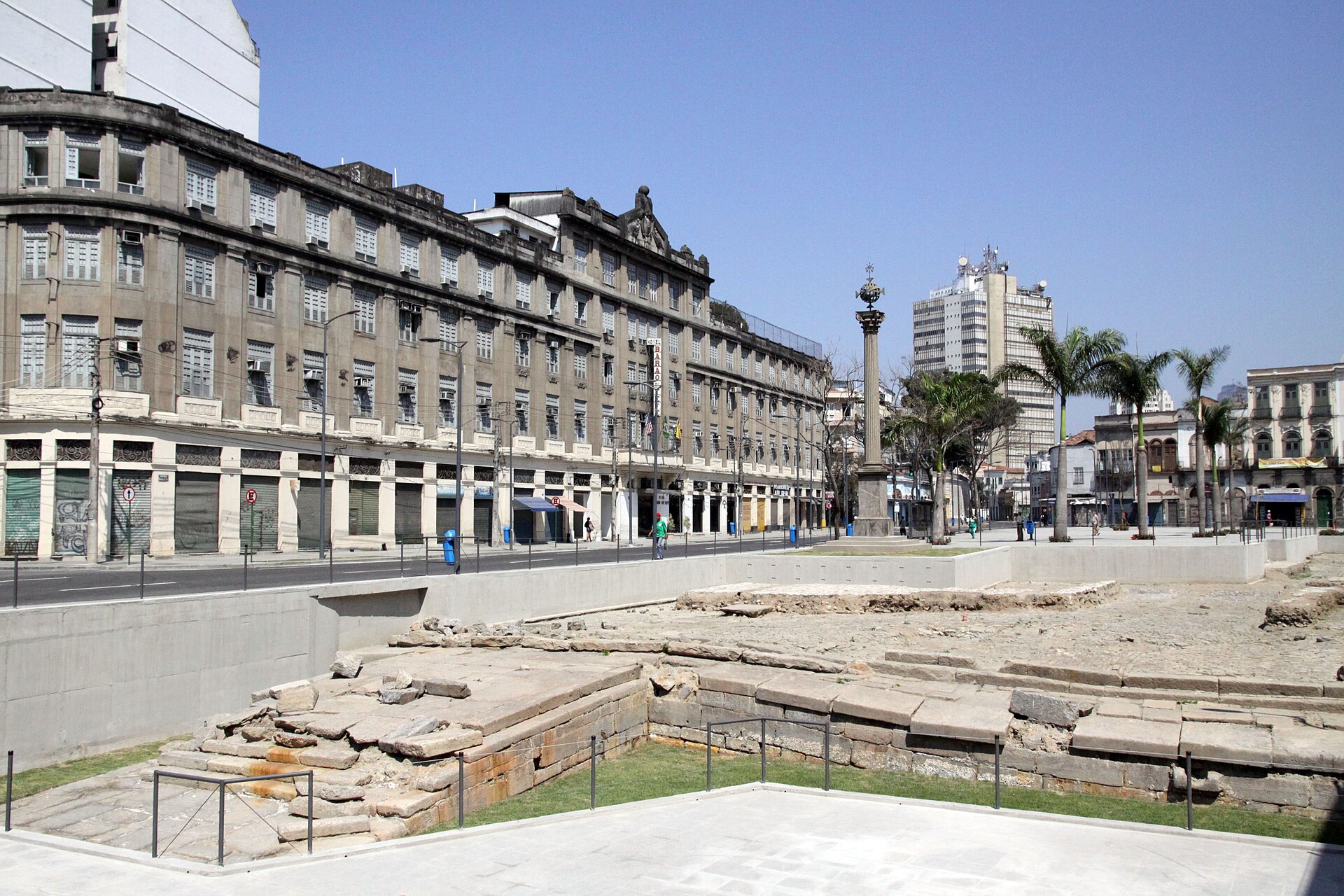 Imagem de referência de Cais do Valongo, descrito nos dados abertos como antigo atracadouro na zona portuária do Rio de Janeiro