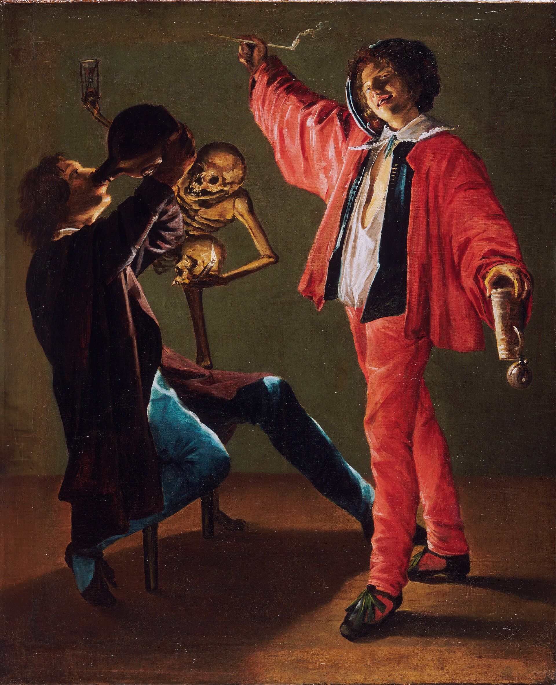 Imagem de referência de A última gota, descrito nos dados abertos como pintura de Judith Leyster