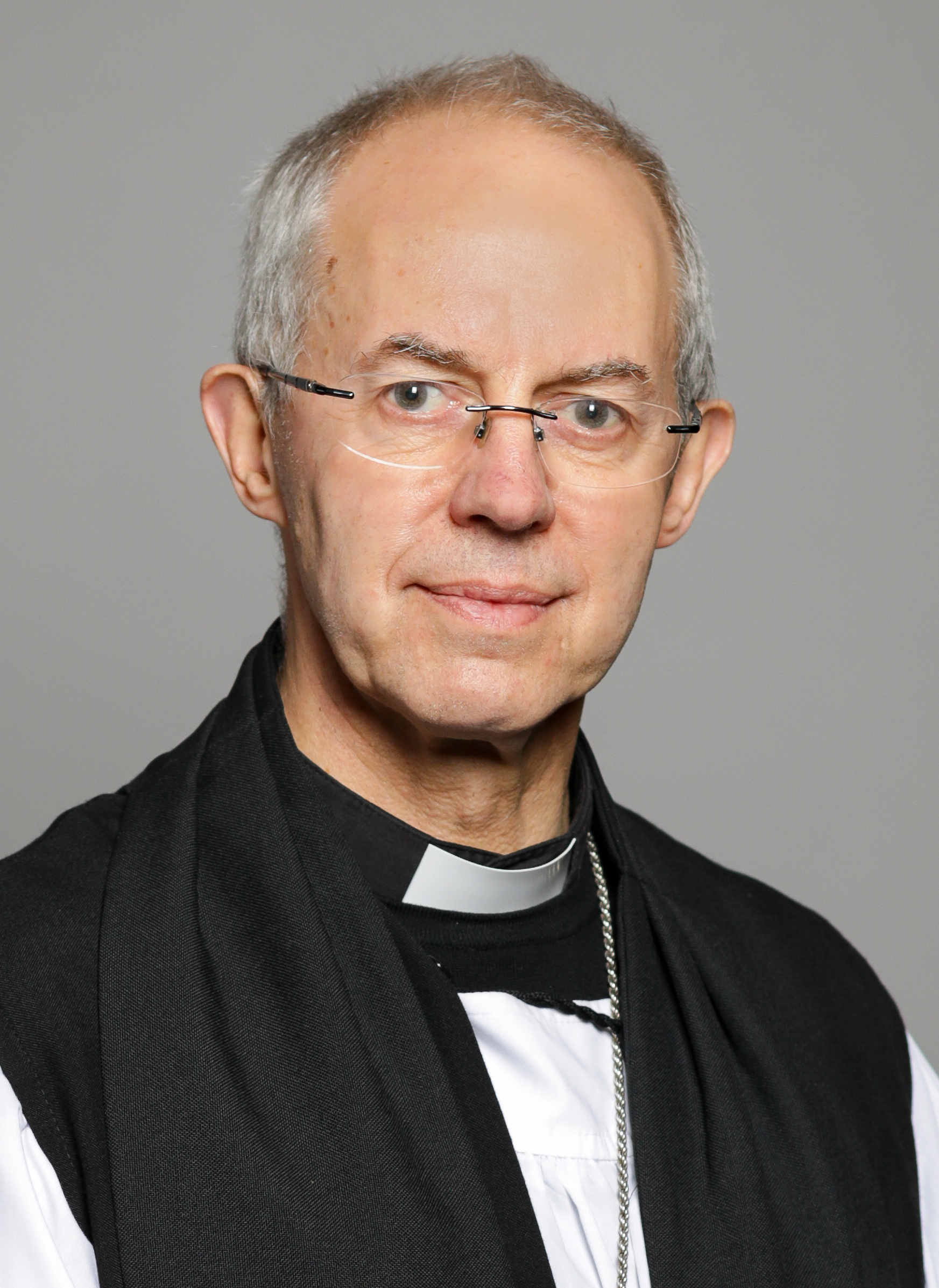 Imagem de referência relacionada a Justin Welby, item descrito como arcebispo anglicano