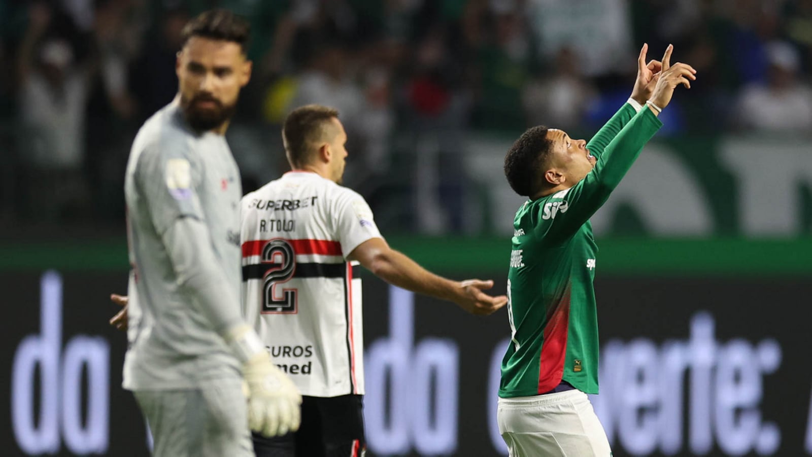 Clássico não só recolocou o Palmeiras na liderança do Brasileiro. Mas recuperou a confiança de Vitor Roque, que voltou a marcar depois de cinco partidas Cesar Greco/Palmeiras
