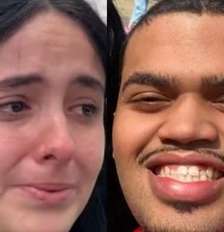 Alicia Garcez, de 20 anos, mãe da bebê, e o ex, supeito pelo crime, João Pedro Santos Alves Foto: Reprodução/TV Tribuna