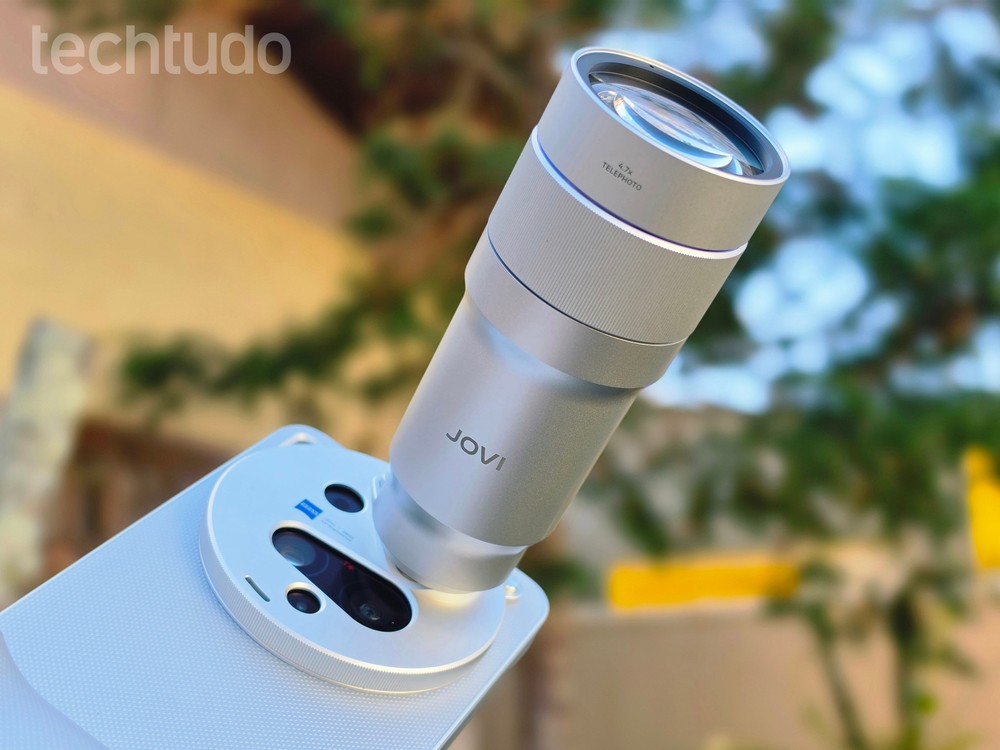 JOVI X300 Ultra com teleconversor de 400 mm — Foto: Ana Letícia Loubak/TechTudo