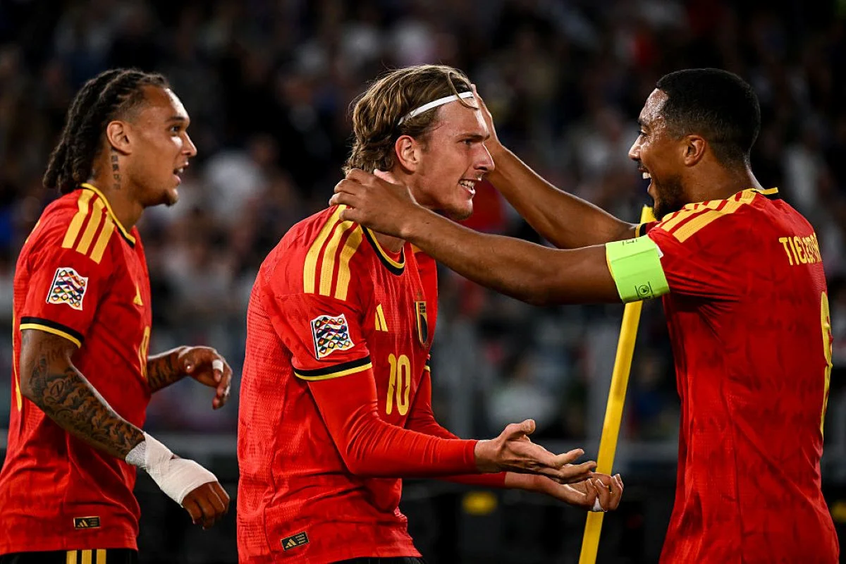 Nations League: com dois golaços, Bélgica derrota a Itália por 2 x 0