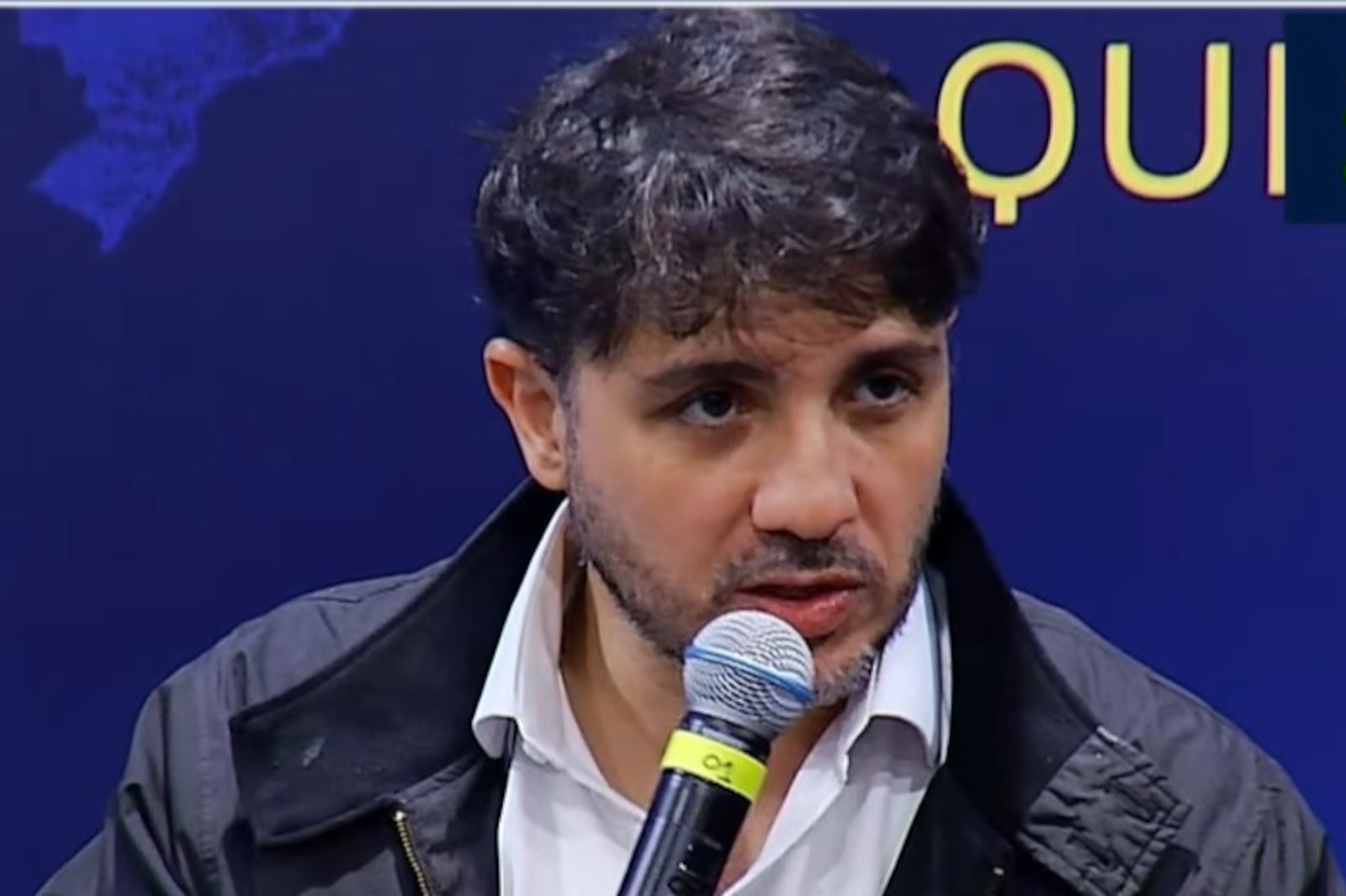 Renan Santos, candidato do Missão à Presidência Reprodução/YouTube Amcham Brasil - 10.09.2026