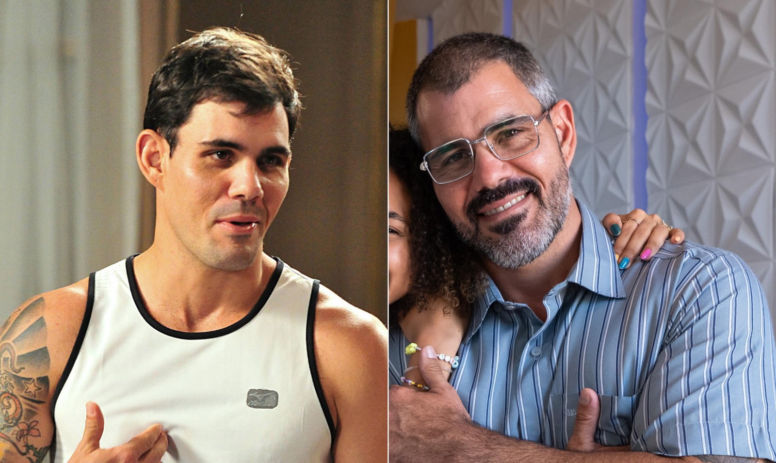 Juliano Cazarré foi Adauto, namorado de Muricy (Eliane Giardini) em 'Avenida Brasil'; em 2026, participou de 'Três Graças' — Foto: Divulgação TV Globo