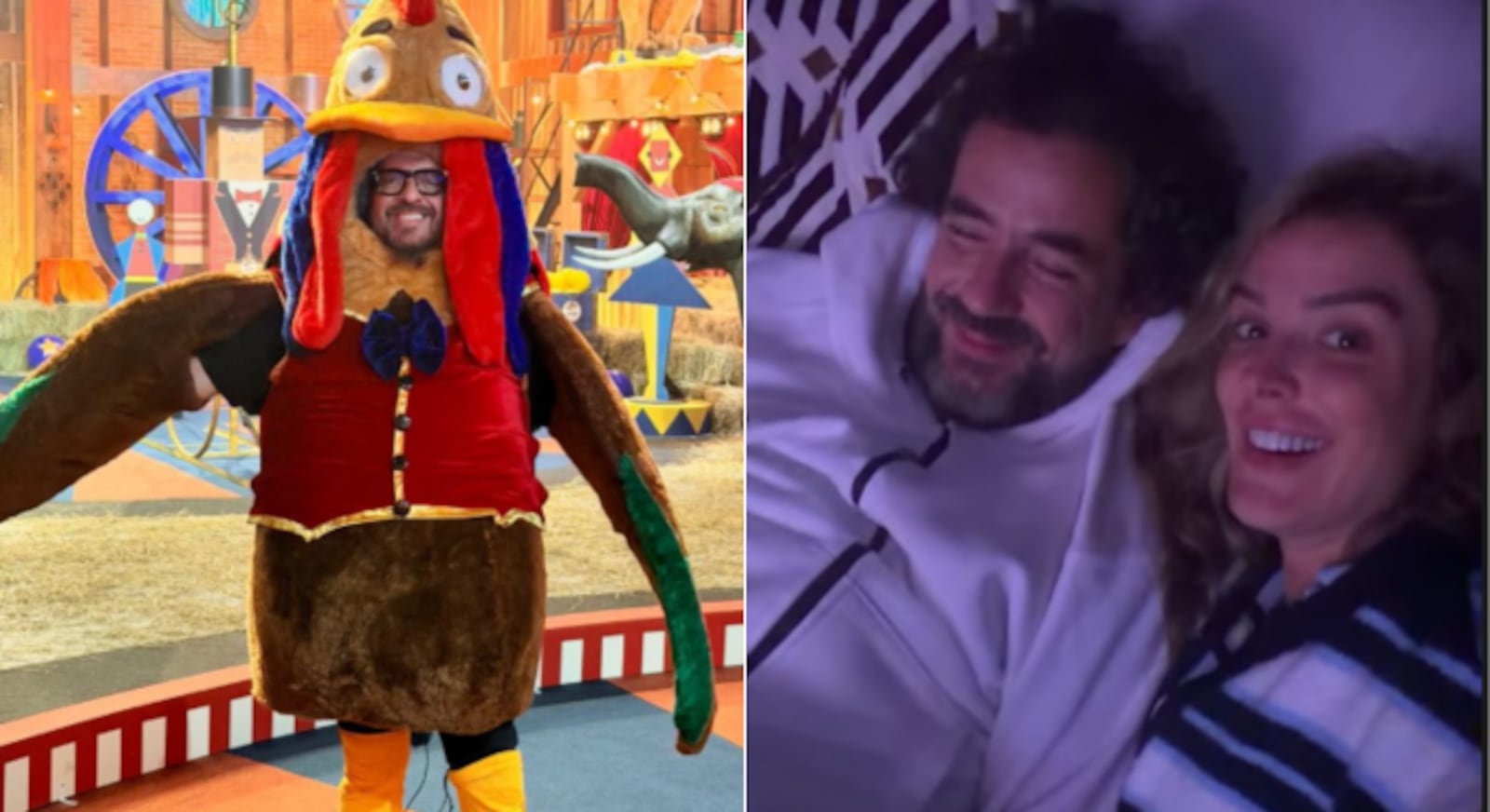 Carelli, Andreoli e Rafa estavam ligadinhos na Prova de Fogo Reprodução/Instagram