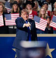 Trump participa da Convenção Nacional Republicana para as eleições de meio de mandato, em Dallas, Texas 9 de setembro de 2026 REUTERS/Jessica Koscielniak Foto: Reuters