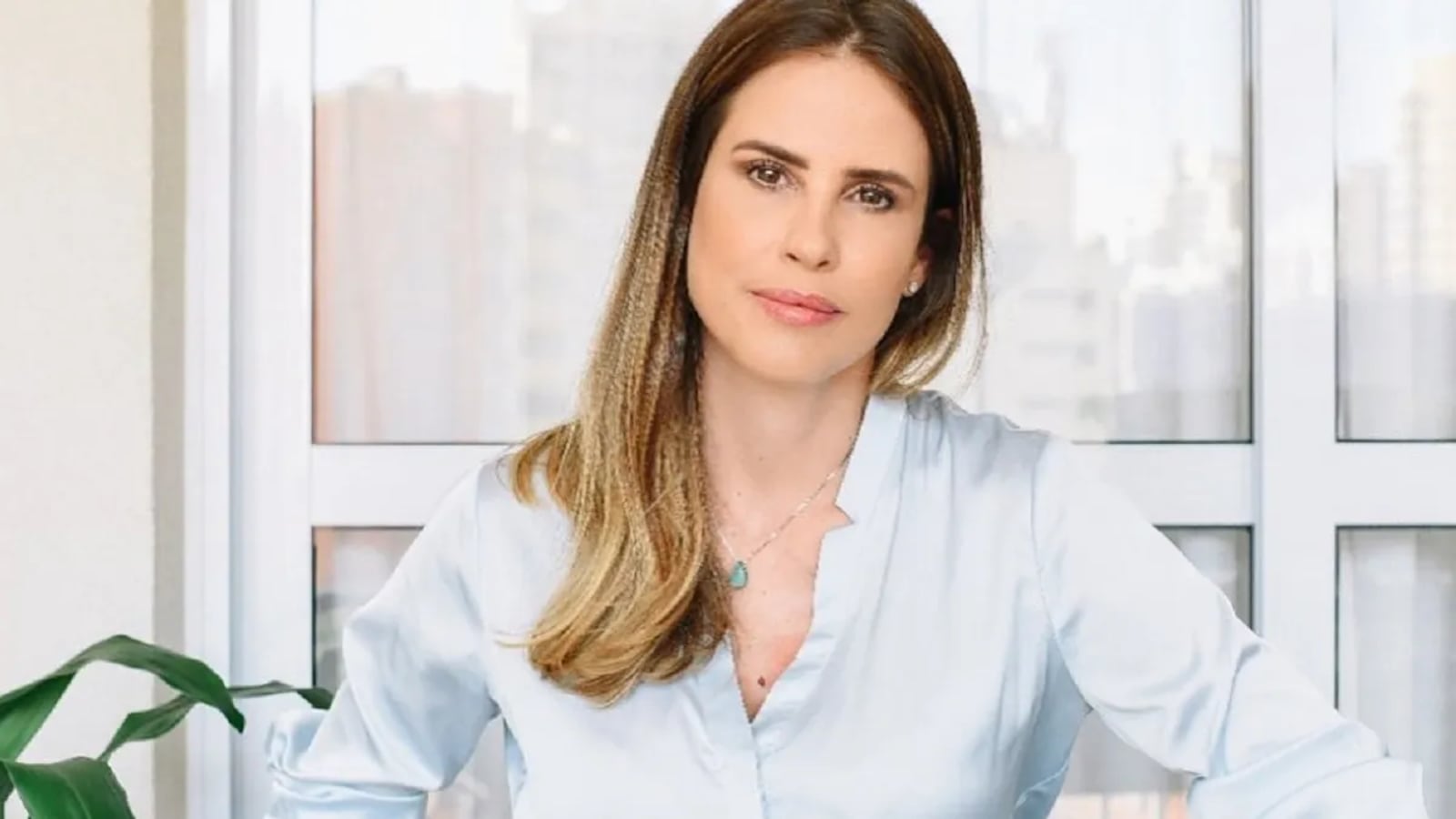 Joanna ganhou o prêmio Latino Americano, dado na Colômbia, pela denúncia do treinador de ginástica Fernando de Carvalho Lopes Reprodução/Instagram Joanna de Assis