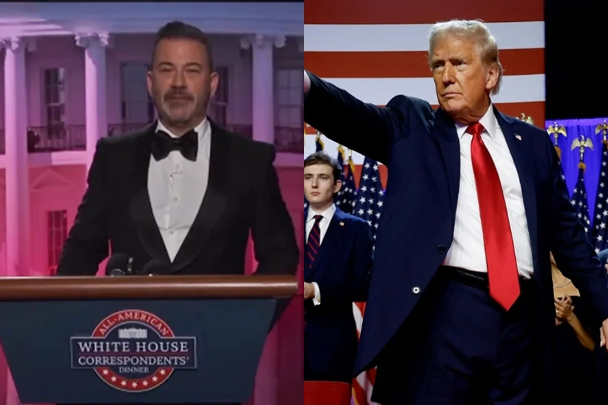 Jimmy Kimmel acusa Trump de barrar entrevista com candidato democrata