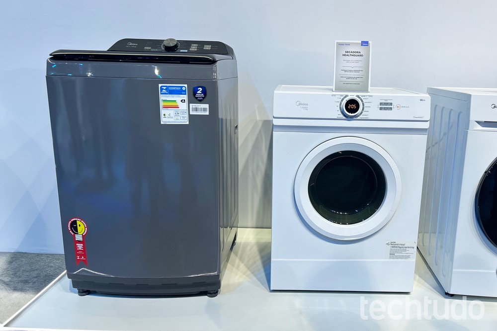 Máquina de lavar com abertura superior ou máquina de lavar com abertura frontal: qual a melhor opção? — Foto: Letícia Rosa/TechTudo