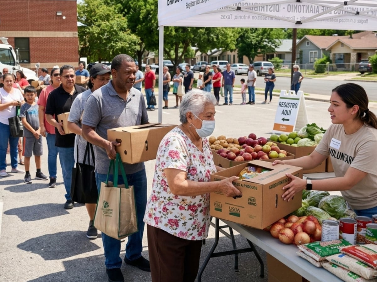 Texas distribuirá alimentos gratuitos a sus residentes del 11 al 13 de septiembre: horarios y despensas disponibles