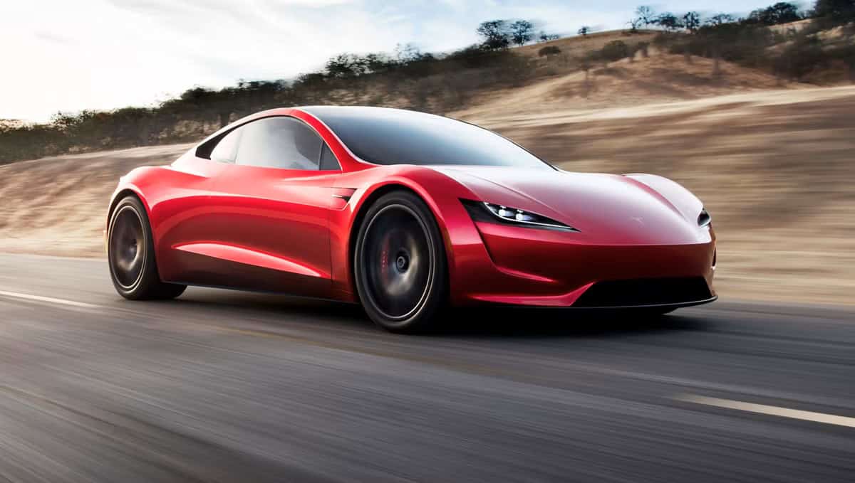 Novo Tesla Roadster é revelado em parceria com a empresa SpaceX