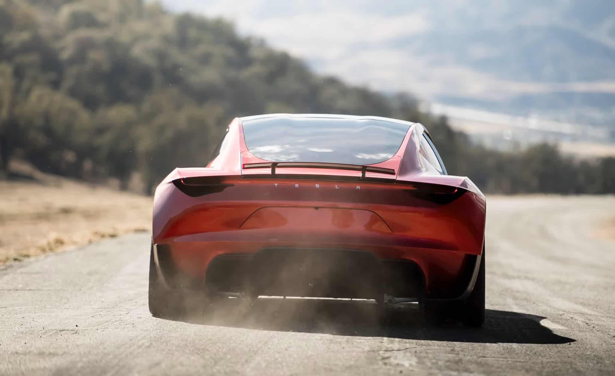 Imagem da matéria: Novo Tesla Roadster é revelado em parceria com a empresa SpaceX