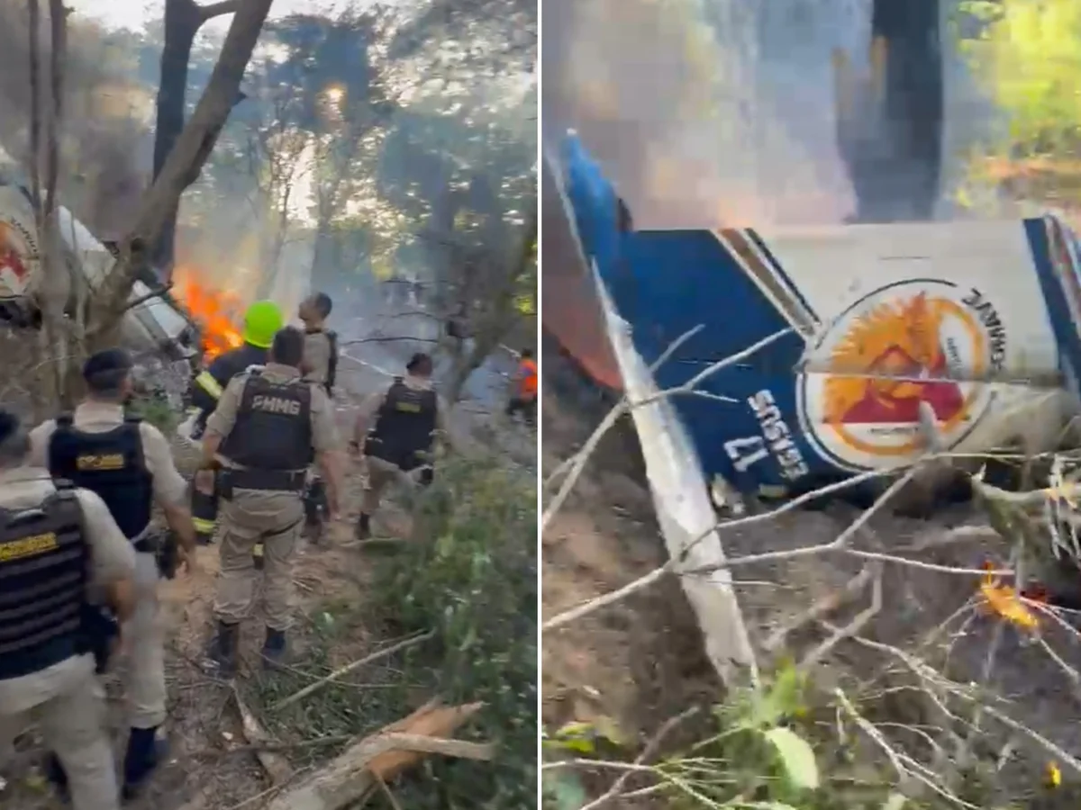 Militares do DF lamentam morte de PMs em queda de avião em MG: "Imensa dor"