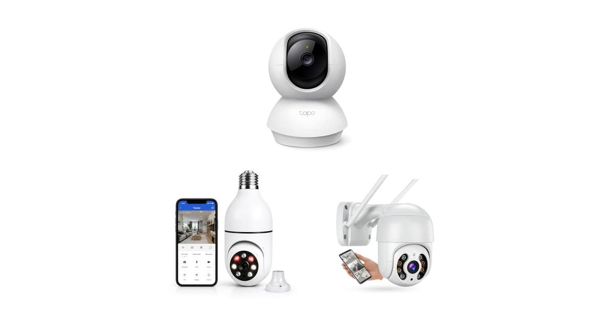 Monitore tudo com segurança: veja uma seleção de câmeras em promoção na Amazon