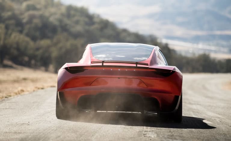 Novo Tesla Roadster é revelado em parceria com a empresa SpaceX