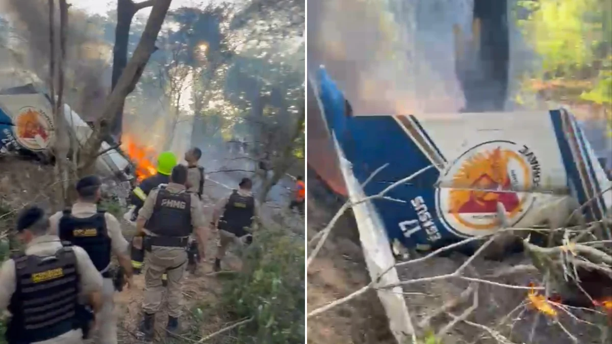 Militares do DF lamentam morte de PMs em queda de avião em MG: "Imensa dor"