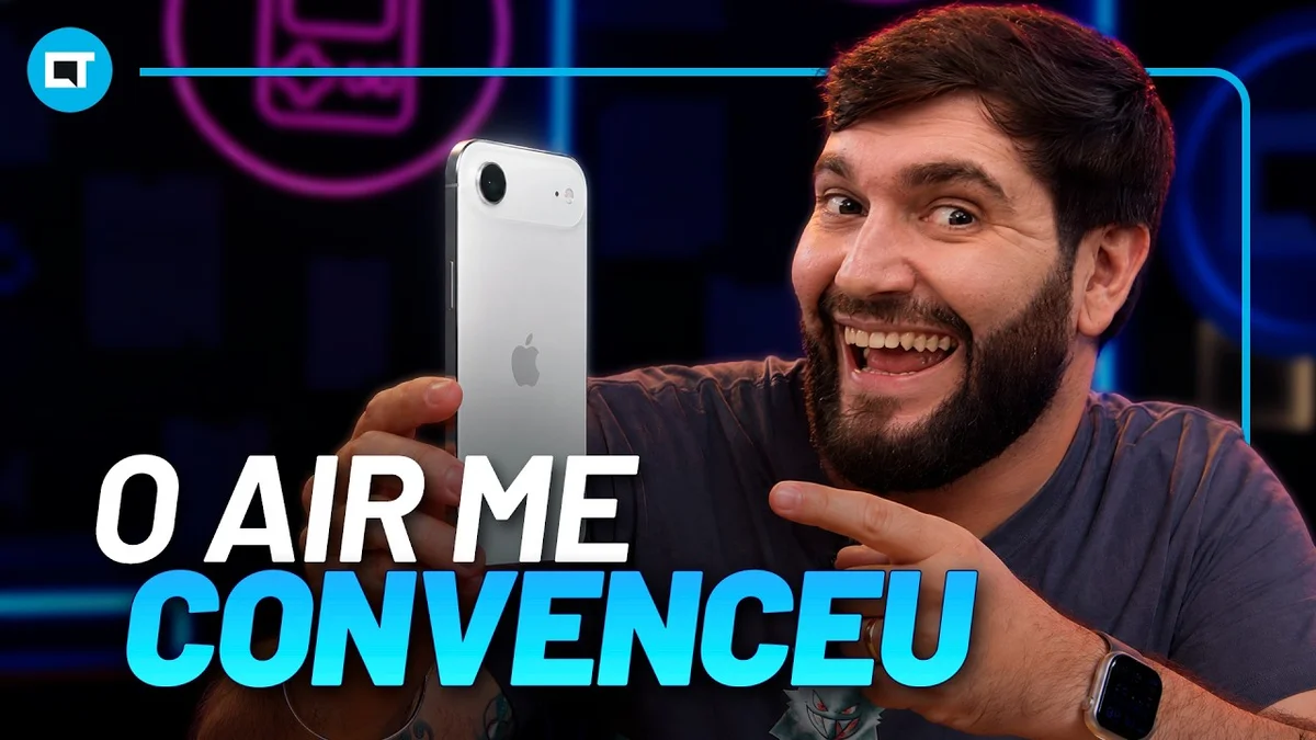 iPhone Air: teste compara peso, bateria e ergonomia com a linha Pro