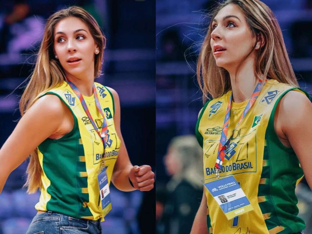 Filha de Giba, Nicoll Pîrv vira técnica de vôlei aos 22 anos após fim de carreira precoce: ‘Me encontrei’
