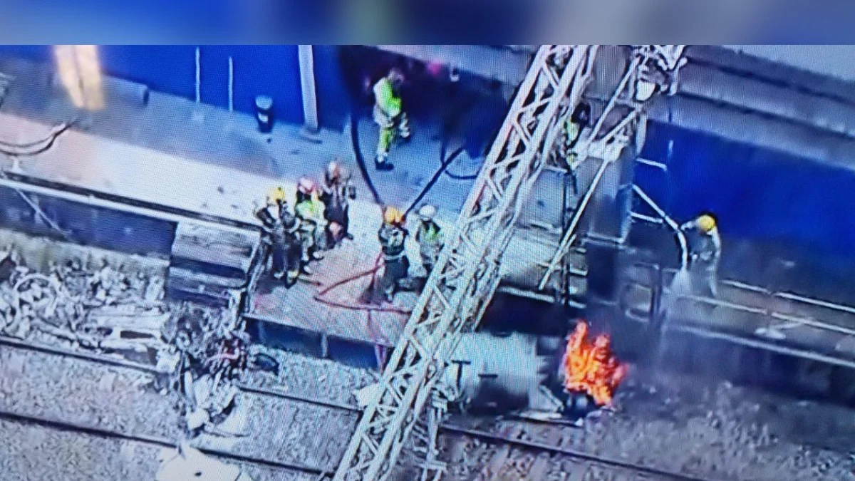 Piloto do avião que caiu em pátio do metrô em BH morreu carbonizado