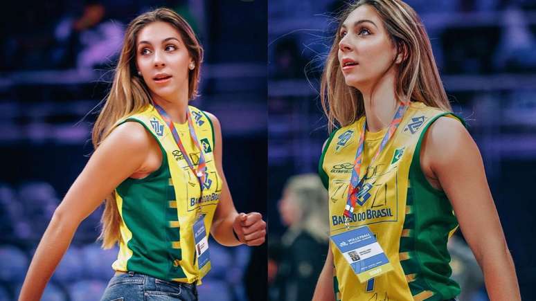 Filha de Giba, Nicoll Pîrv vira técnica de vôlei aos 22 anos após fim de carreira precoce: ‘Me encontrei’