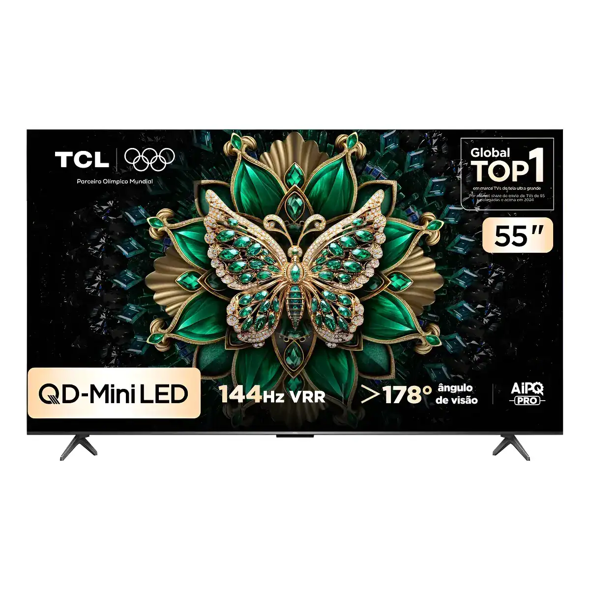 Smart TV TCL 55" QD-Mini LED 4K C6K