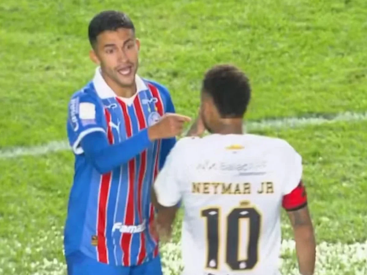 Bahia defende Nestor e critica Neymar após polêmica em empate contra Santos