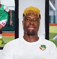 Rival em despedida de Messi, Adnan Aziz, atacante de Benim, se diz 'quase argentino' e revela paixão por mate Foto: Reprodução/Instagram/@azizjunior77_